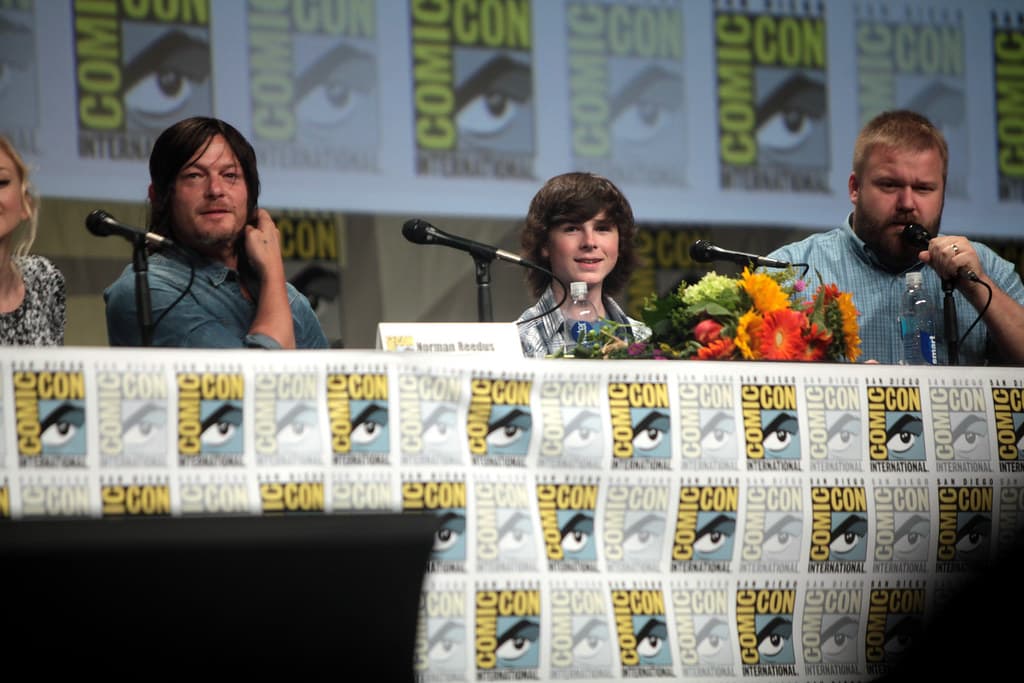 Promotional image for San Diego Comic-Con 2026 featuring the Image Comics logo and a photo of Robert Kirkman.