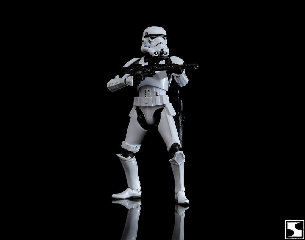 Star Wars The Black Series action figure two-pack of Clone Troopers Dogma and Hardcase from The Clone Wars, with blasters and removable helmets.