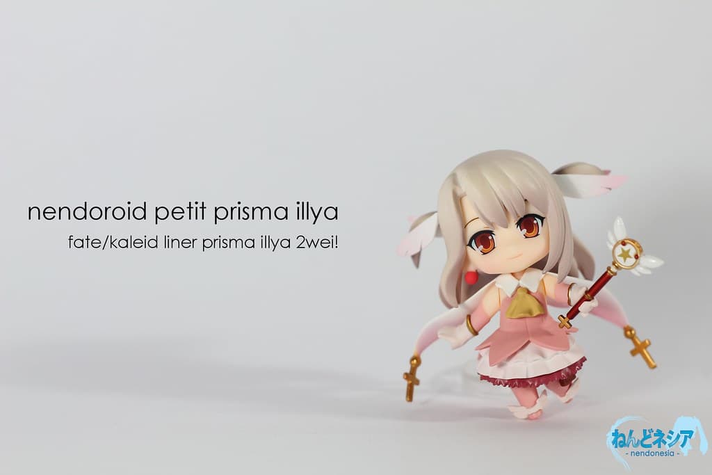 Key visual for the Fate/kaleid liner Prisma Illya - Licht Nameless Girl film, featuring Illyasviel and Miyu