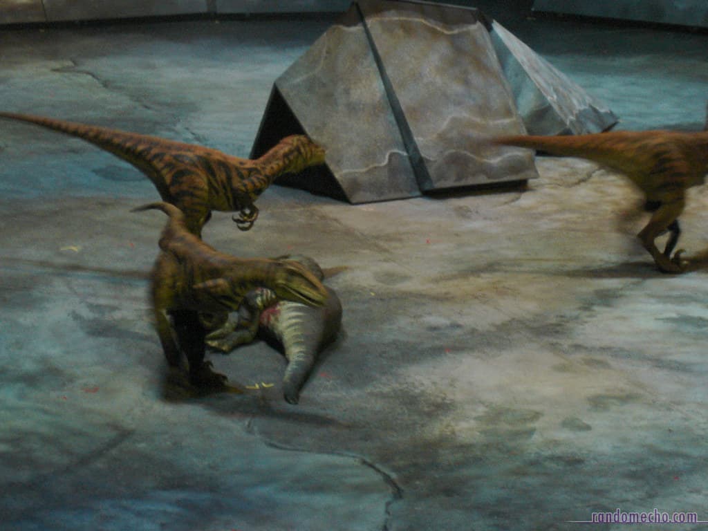 Concept visual for the original anime Ryuugeshou no Shinobi (Jurassic Shadows) featuring a ninja-like figure and prehistoric elements.