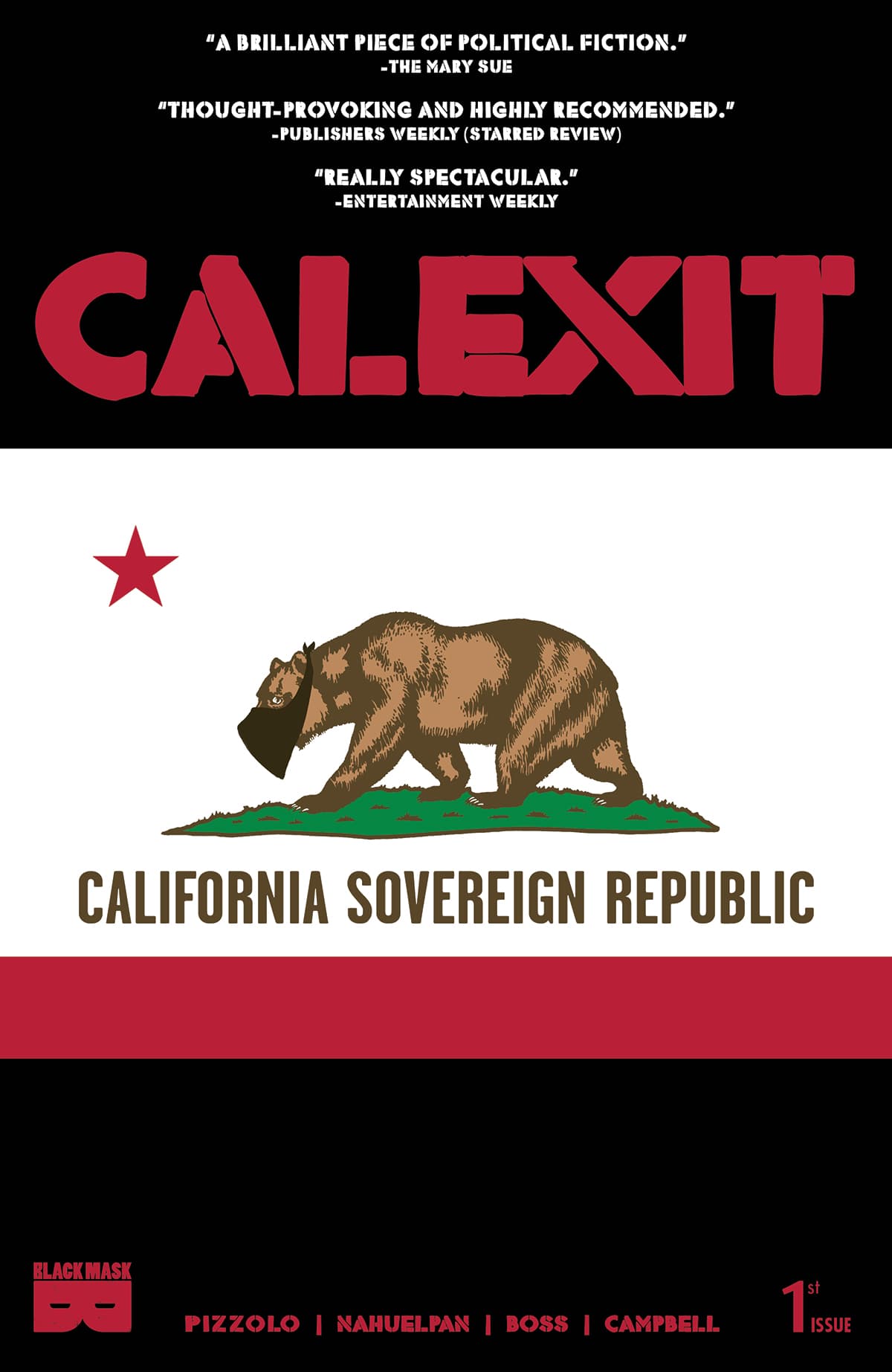 Black Mask's 'Calexit' Hits SDCC With Timely Take on California Secession, Unveils New Horror Series